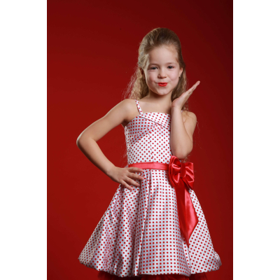 Святкове плаття Стиляги Балон - Горох 2