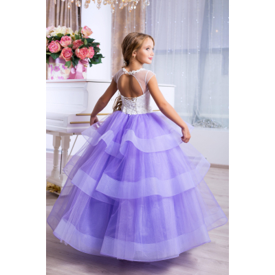 Ошатне бальне плаття для дівчинки 9776