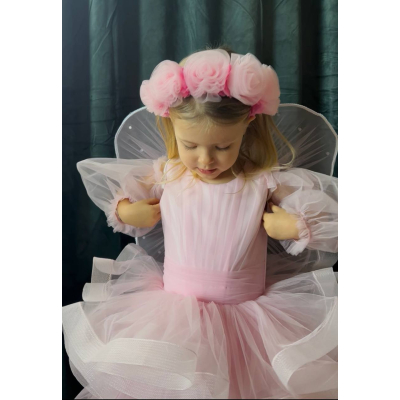 Сукня Метелик Барбі міні рожева