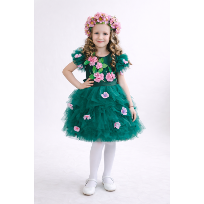 Карнавальний костюм Весна сморагд