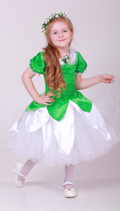 Карнавальний костюм для дівчинки Пролісок 