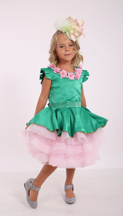 Carnival costume flower lily