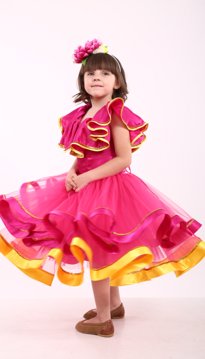 Carnival costume flower Astra