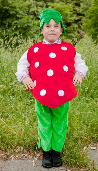 Карнавальний костюм Полуниця №1