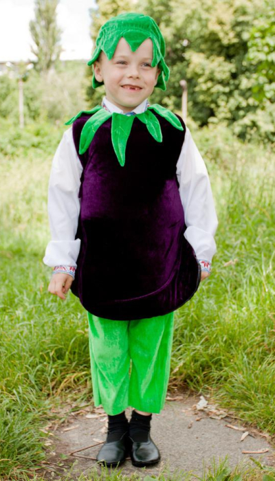 Карнавальний костюм Баклажан №1