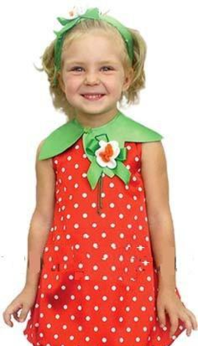 Карнавальний костюм Полуниця №3