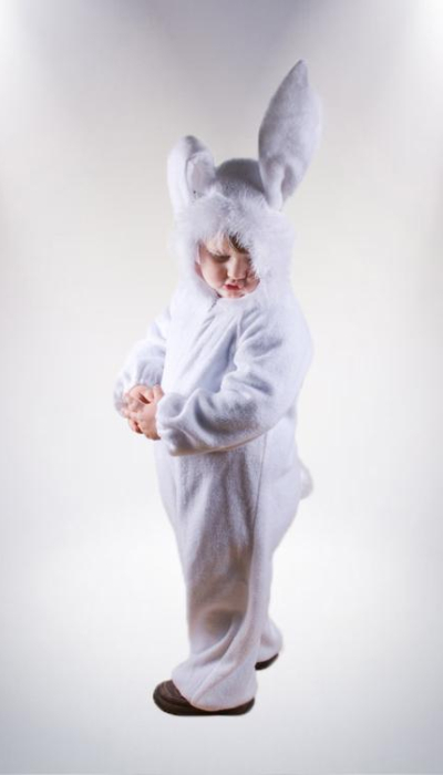 Карнавальний костюм Заєць, Зайчик, Зайчик - комбінезон