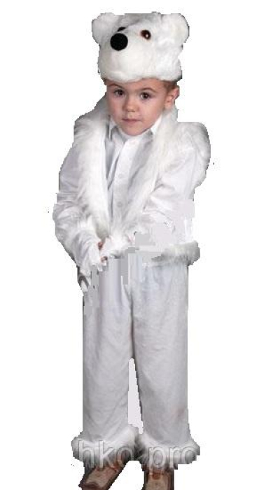 Карнавальний костюм Ведмідь білий №2