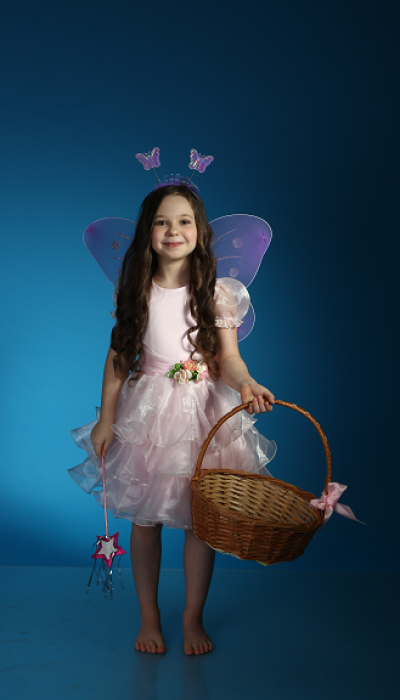 Карнавальний костюм Фея Рюша рожева Метелик