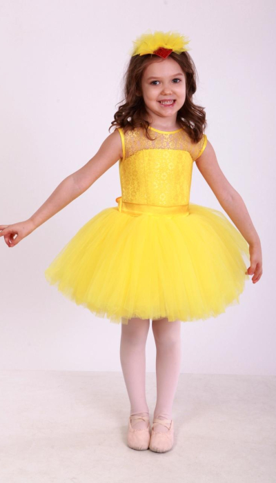 Карнавальний костюм дитячий Курча дівчинка