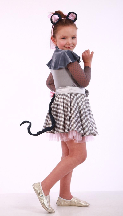 Карнавальный костюм для девочки Мышка комплект