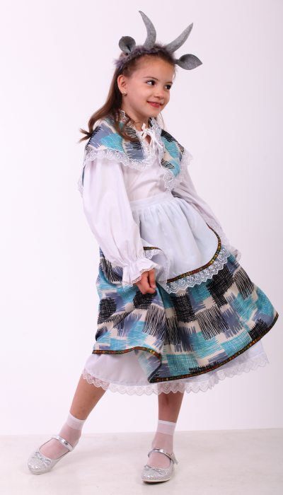 Карнавальний костюм для дівчинки Мама Коза, Козочка прокат