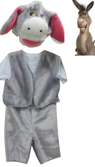 Карнавальний костюм для хлопчика Віслюк