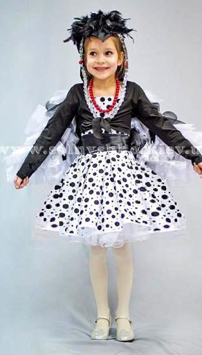 Карнавальний костюм Сорока Ворона стиль 