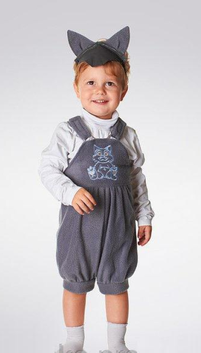 Карнавальний костюм Вовк - Малюк №5