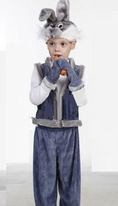 Карнавальний костюм Заєць сірий Зайчик №2