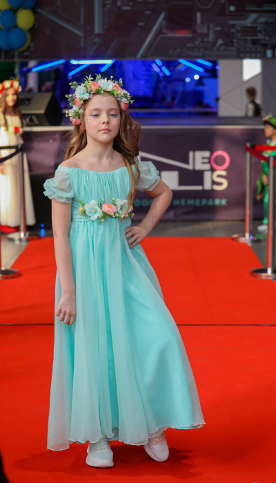 Карнавальний костюм Весна м'ята від Sonechko квітка