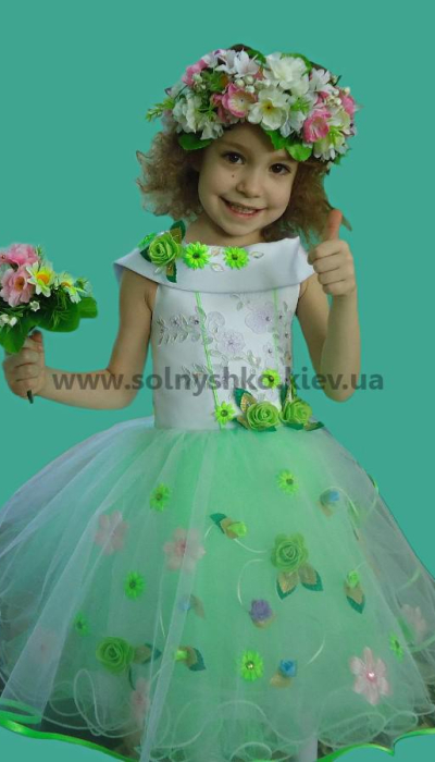 Карнавальний костюм Весна - Даша