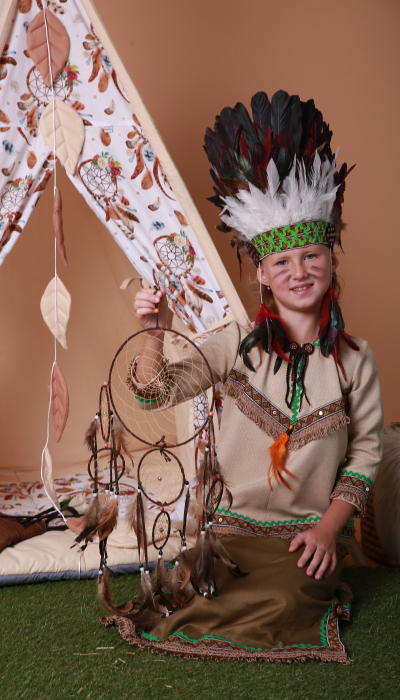 Карнавальний костюм Індіанець дівчинка Індіанка №2 Sonechko