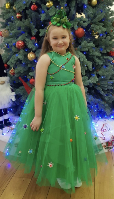 Карнавальний костюм Ялинка №7