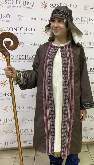 Карнавальний костюм Волхви Пастух  Східний мудрець мандрівник №1