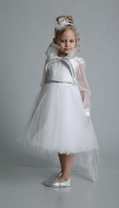 Карнавальний костюм Снігова королева, королева зима 3/4