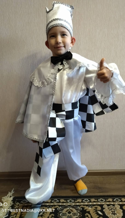 Карнавальний костюм Шахова фігура Пішак Король 2