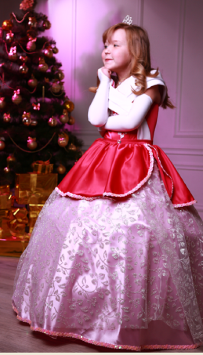 Карнавальний костюм для дівчинки Принцеса Аврора Спляча красуня