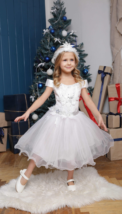 Карнавальний костюм Сніжинка №6