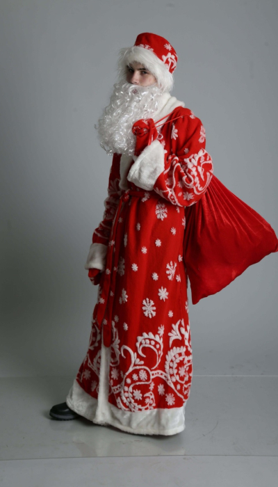 Карнавальний костюм Дід Мороз дорослий