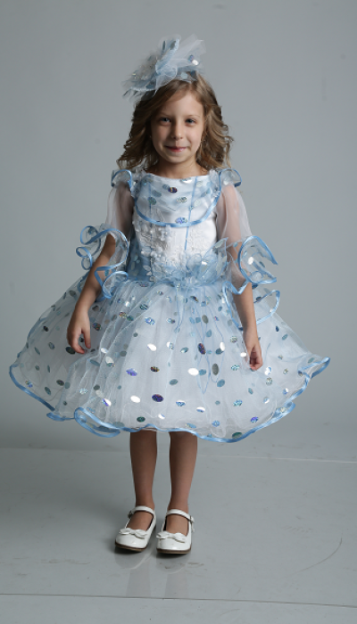 Карнавальний костюм Крижинка, краплинка, сніжинка