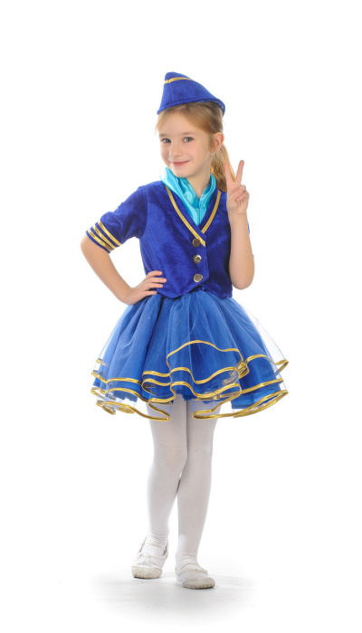 Карнавальний костюм для дівчинки Стюардеса