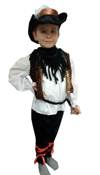 Карнавальный костюм для мальчика Охотник - Лесоруб - Разбойник 2