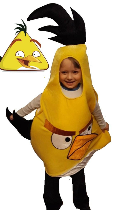 Карнавальний костюм дитячий Angry Birds (Енгрі Бердс) Чак