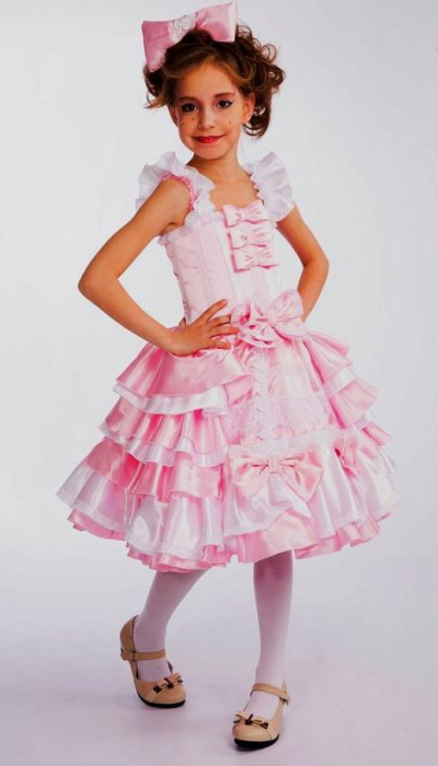 Карнавальний костюм для дівчинки Лялька - Бусинка