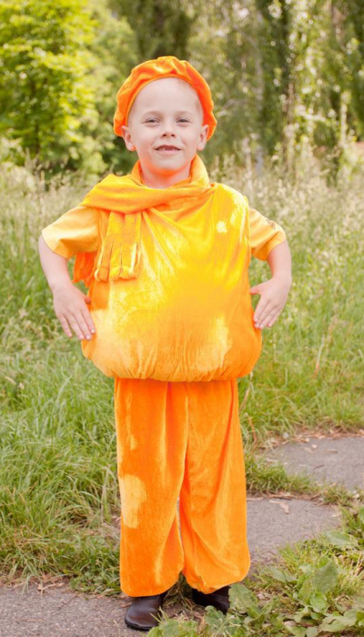 Карнавальний костюм Колобок, Гарбуз №1