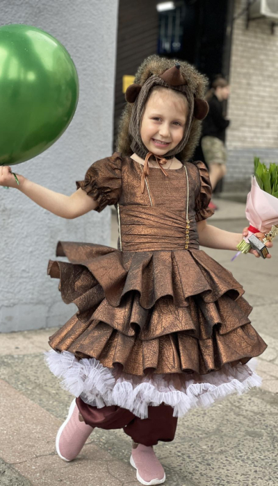 Карнавальний костюм Іжак дівчинка Їжачиха