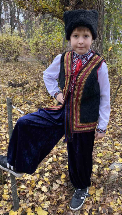 Костюм Колядник Гуцул Миколай українець Козак