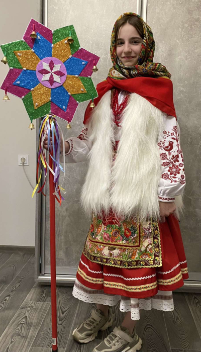 Карнавальний костюм Орися українка господиня колядник