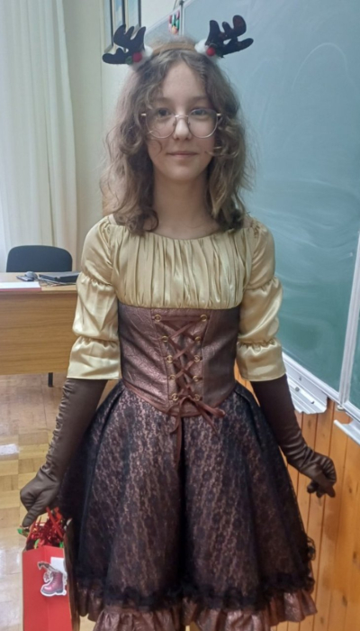 Сукня Шоколадка корсет