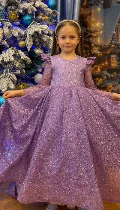 Бальна сукня лавандовий блиск