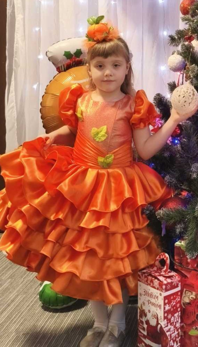 Carnival costume Mandarin Duck Style for girls