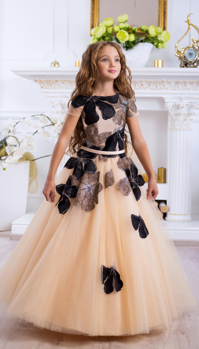 Елегантна бальна сукня для дівчинки 9784