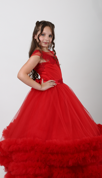 Елегантне плаття 9796 червона королева