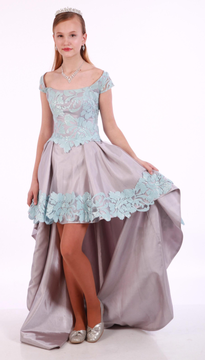 Елегантне плаття для дівчинки Мірабелла підліткове графіт