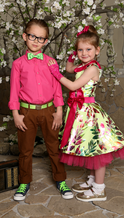 Ошатне плаття для дівчинки Стиляги Гілочка