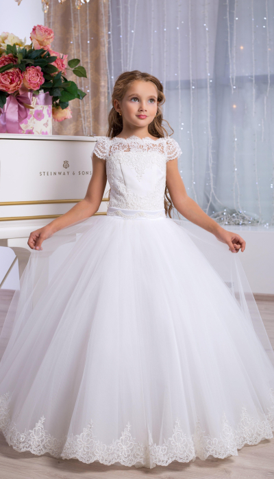 Ошатне бальне плаття для дівчинки 9785