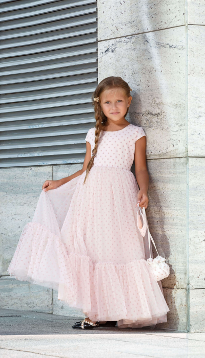 Ошатне плаття 12731 спідниця рівна