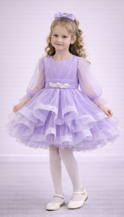 Barbie lavender dress mini 