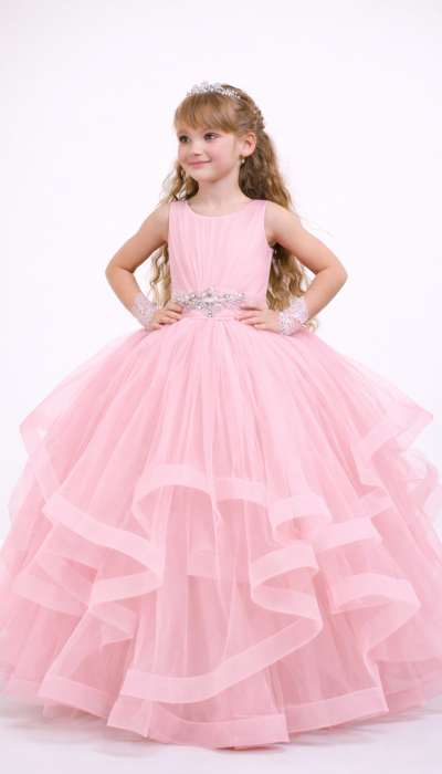 Бальна сукня 8703 рожева